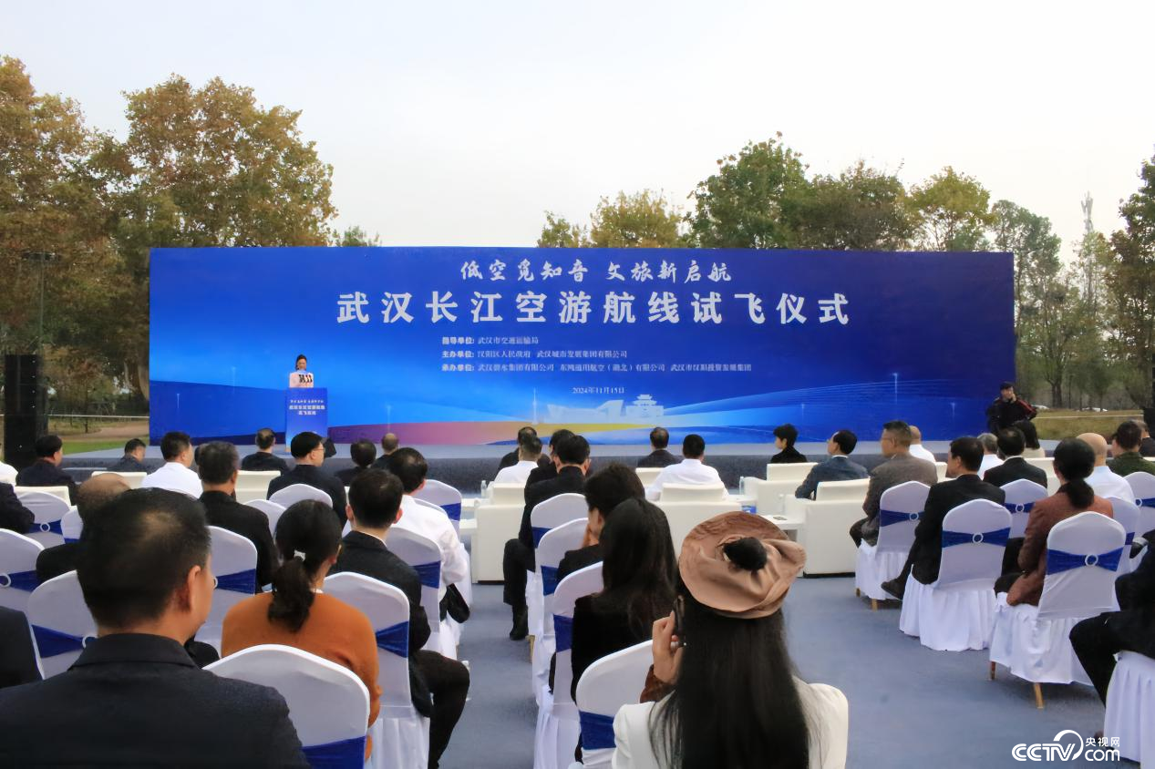 低空经济报： 武汉首条低空游览航线在汉阳成功试飞(图2)